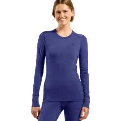 Baselayers < Odlo Natura erino 200 Crew Neck Hed et ange ouwen Dae - kipper bue