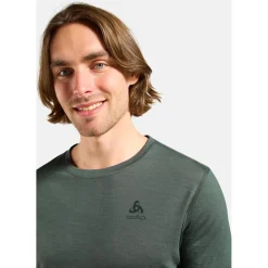 Odlo Natural Merino 160 Hemd met Korte Mouwen Heren - urban chic