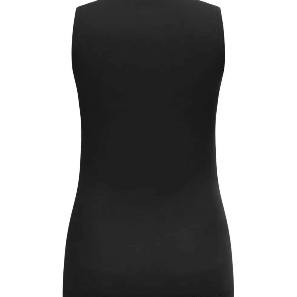 Odlo Natural Merino 160 Hemd zonder Mouwen Dames - zwart
