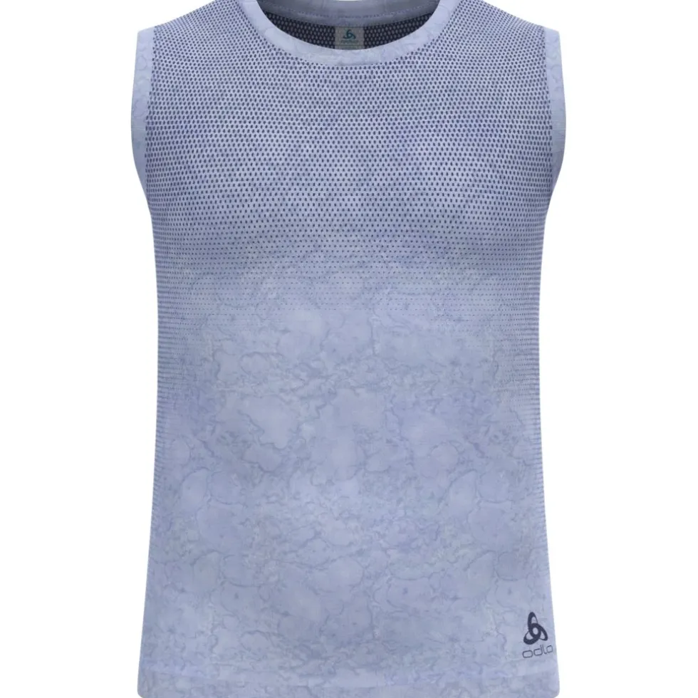 Odlo Performance Light Rain-Dye mouwloze Base Layer Heren - skipper blue