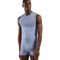 Odlo Performance Light Rain-Dye mouwloze Base Layer Heren - skipper blue