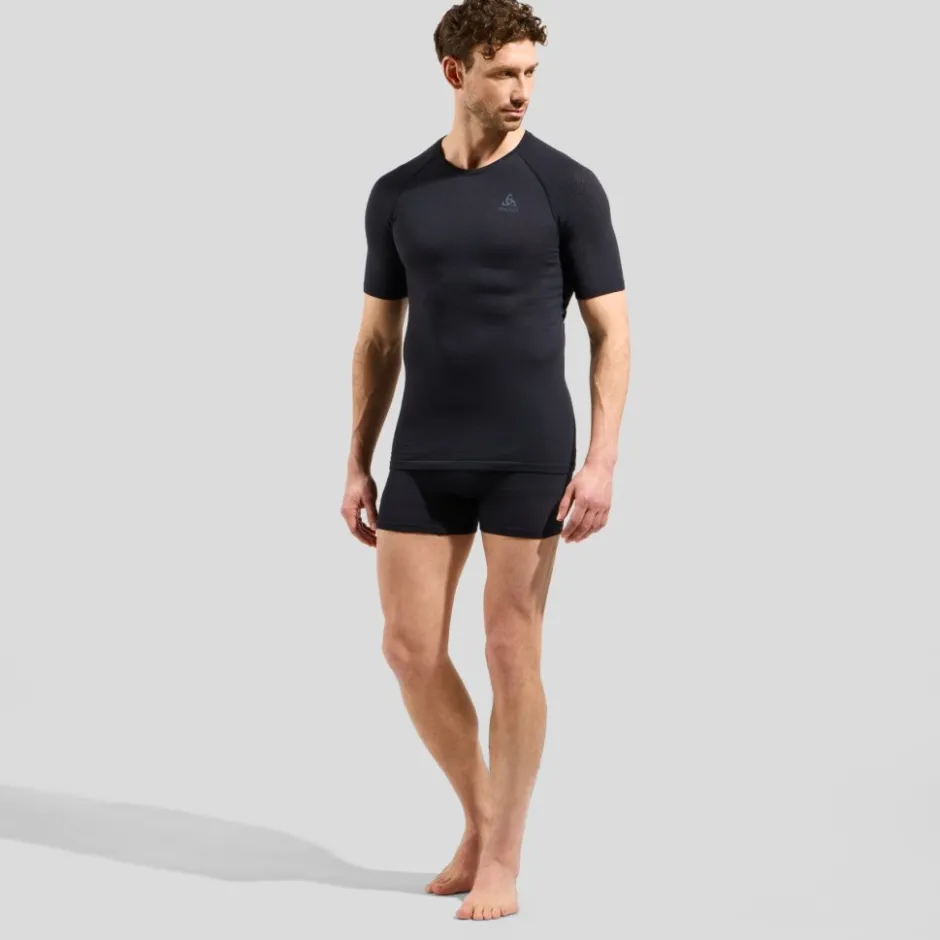 Ondershirts|Baselayers < Odlo Perforance Woo 140 eae Hed et Korte ouwen Heren - zwart