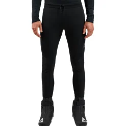 Odlo Zeroweight Pro Warm Winddichte Langlauftight Heren - zwart