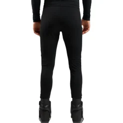 Odlo Zeroweight Pro Warm Winddichte Langlauftight Heren - zwart