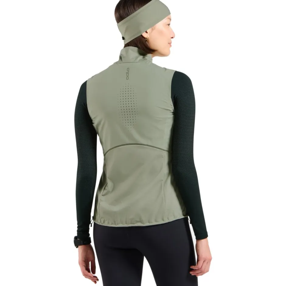 Jassen & Vesten < Odlo Zeroweight War Softshell Hardloopgilet 2.0 Daes - shadow