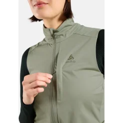 Jassen & Vesten < Odlo Zeroweight War Softshell Hardloopgilet 2.0 Daes - shadow