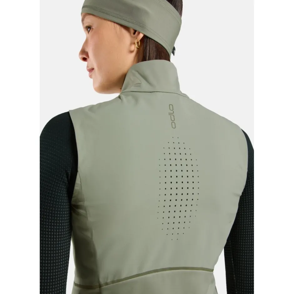 Jassen & Vesten < Odlo Zeroweight War Softshell Hardloopgilet 2.0 Daes - shadow