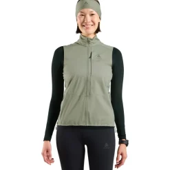 Jassen & Vesten < Odlo Zeroweight War Softshell Hardloopgilet 2.0 Daes - shadow