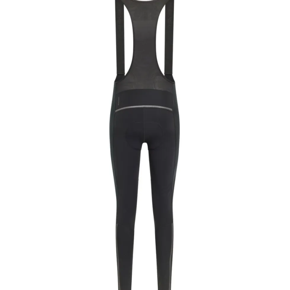 Odlo Zeroweight X-Warm Fietsbroek met Bretels Heren - zwart
