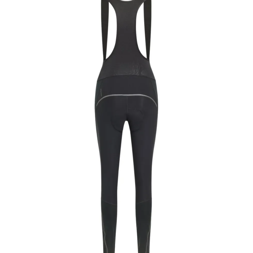 Odlo Zeroweight X-Warm Fietsbroek met Bretels Dames - zwart