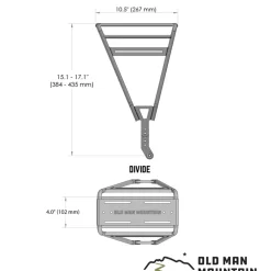 Old Man Mountain Divide Bagagedrager - zwart