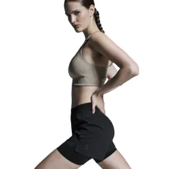Broeken & Rokken < On Running On 3" Perforance 2/1 Hardoophort Dae - Zwart