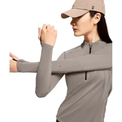 T-Shirts En Tops|Shirts & Midlayers < On Running On Cimate Shirt met ange Mouwen Dames - Cinder