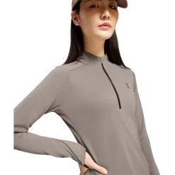 T-Shirts En Tops|Shirts & Midlayers < On Running On Cimate Shirt met ange Mouwen Dames - Cinder