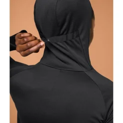 On Climate Zip Hoodie Hardloopjack Dames - Zwart