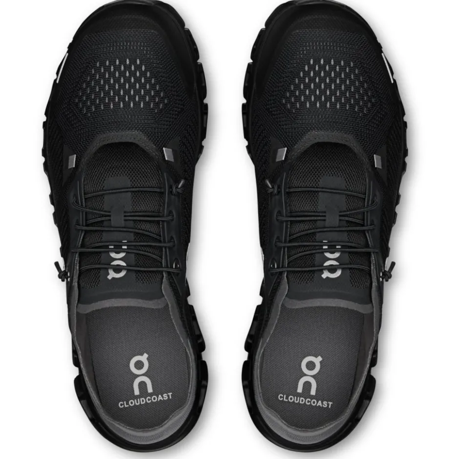 Schoenen < On Running On Cloud 6 Coast Heren Sneakers - Black | Rock