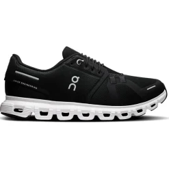 On Cloud 6 Schoenen Dames - Breed - Zwart | Wit