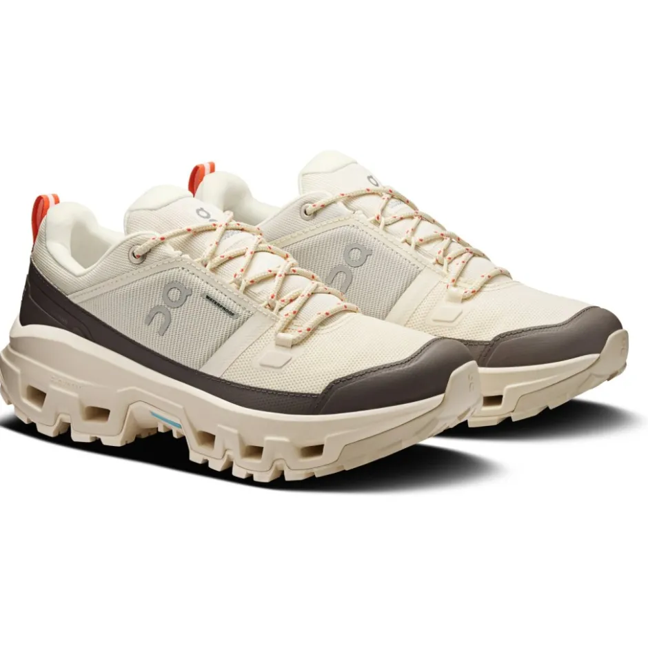Wandelschoenen|Wandelschoenen < On Running On Cloudrock Low Waterproof Dames Wandelschoenen - Ivory | Ivory
