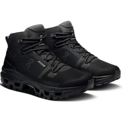 Wandelschoenen|Wandelschoenen < On Running On Cloudrock Mid Waterproof Heren Wandelboots - Zwart | Zwart