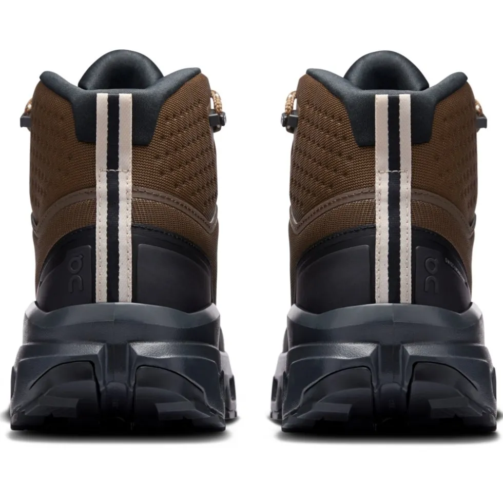 On Cloudrock Mid Waterproof Heren Wandelboots - Earth | Black