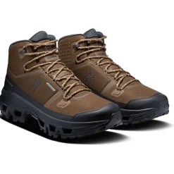 On Cloudrock Mid Waterproof Heren Wandelboots - Earth | Black