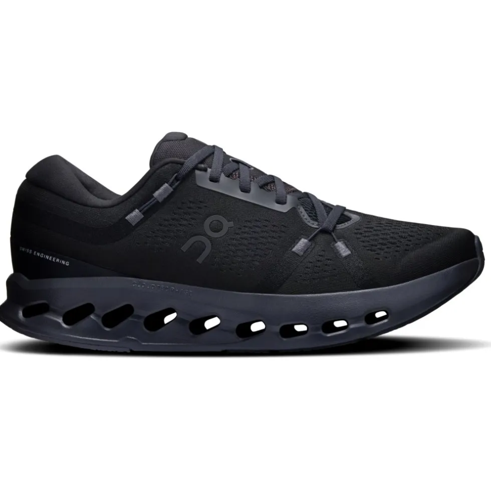 On Cloudsurfer 2 Wide Hardloopschoenen Heren - Zwart | Zwart