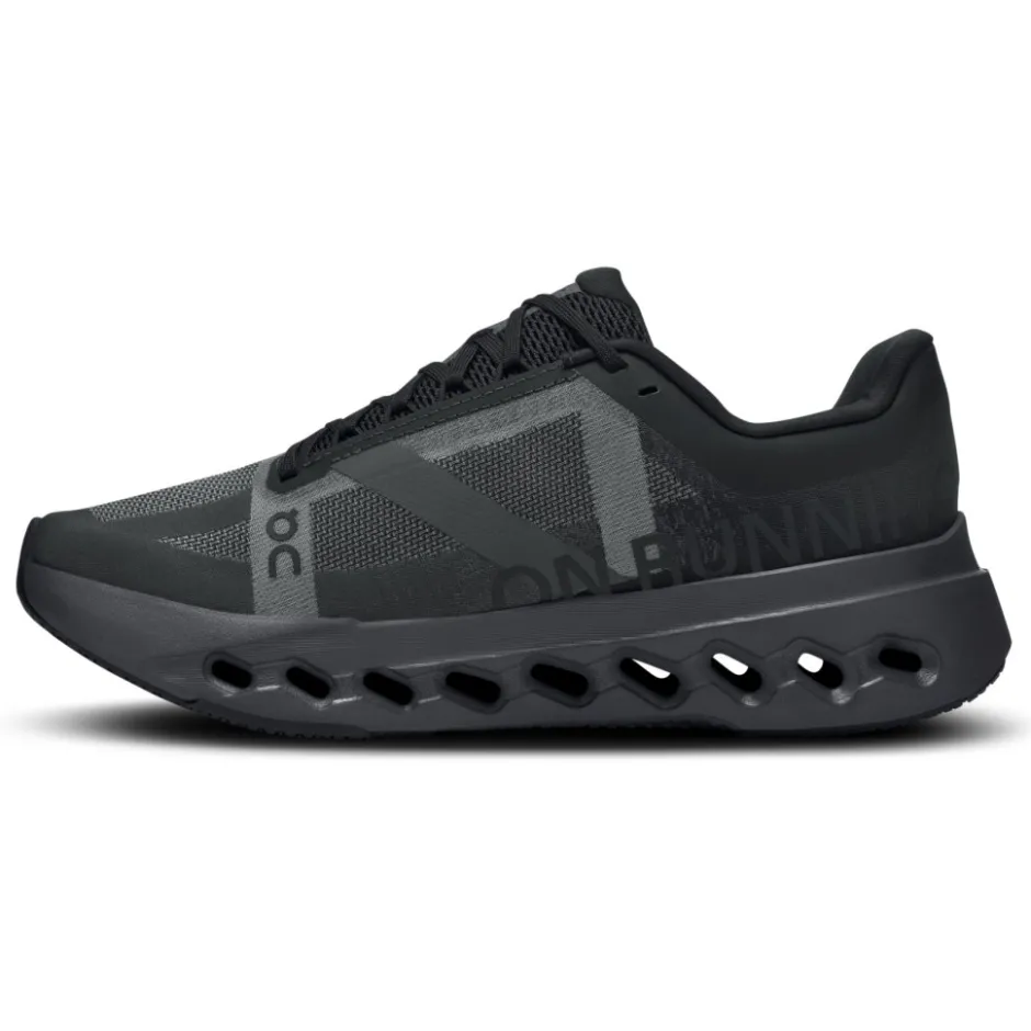 Hardloopschoenen Voor Op De Weg|Schoenen < On Running On Cloudsurfer Next Dames Hardloopschoenen - Wide - Eclipse | Black