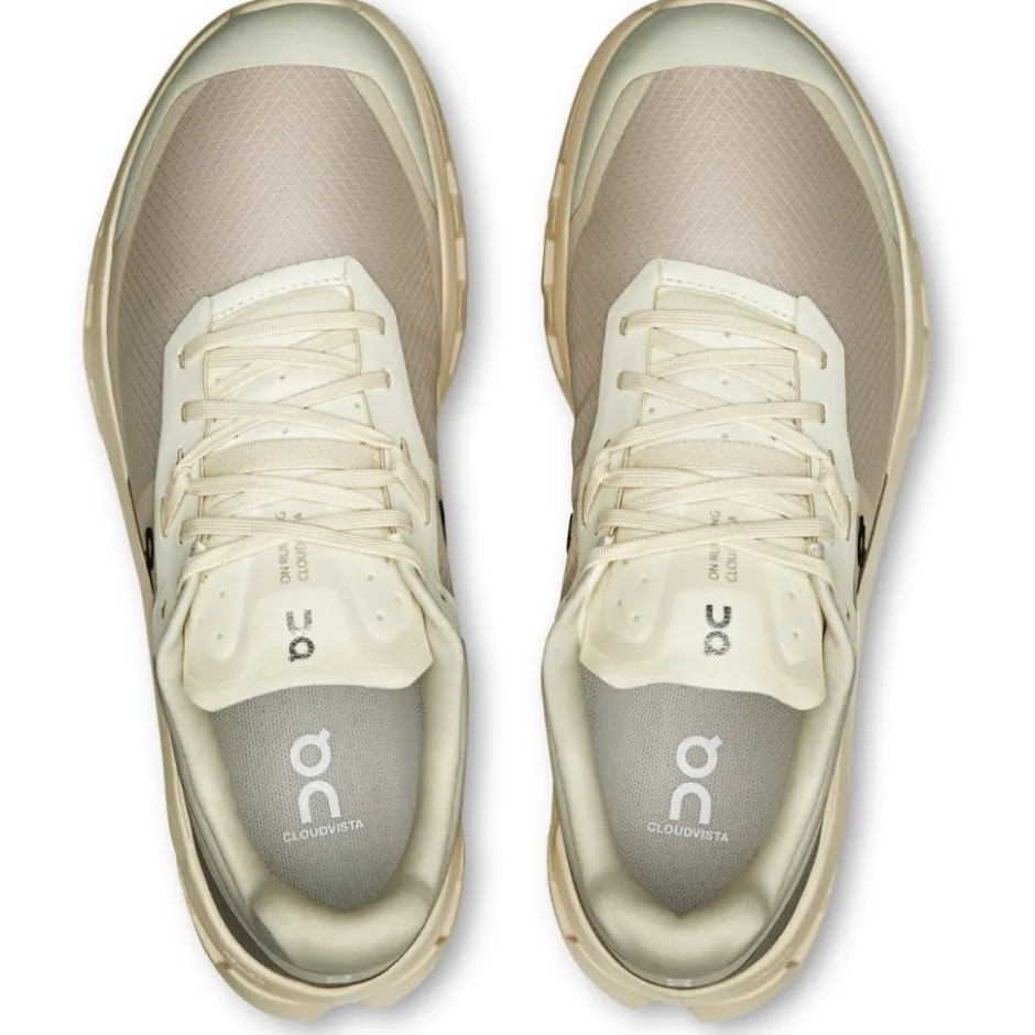 Hardloopschoenen Dames|Schoenen < On Running On Cloudvista 2 - Dames Trail Hardloopschoenen - Cream | Desert