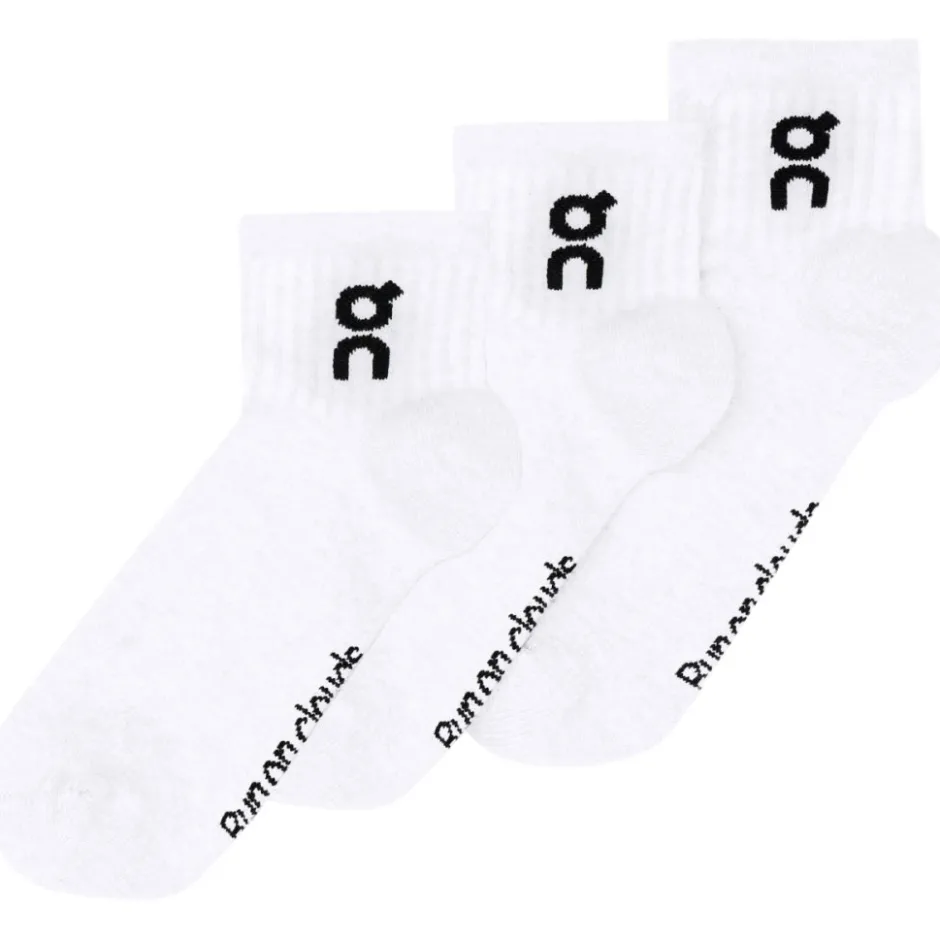 Sokken|Sokken < On Running On ogo ock id 3-Pack Uniex - okken iddeang - Wit