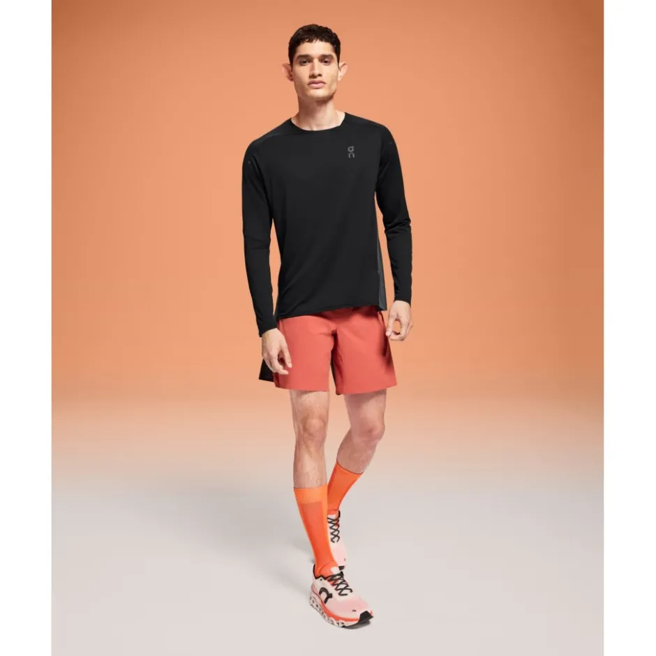 T-Shirts En Tops|T-Shirts & Tops < On Running On Performance Long-T Shirt met Lange Mouwen Heren - Black | Eclipse