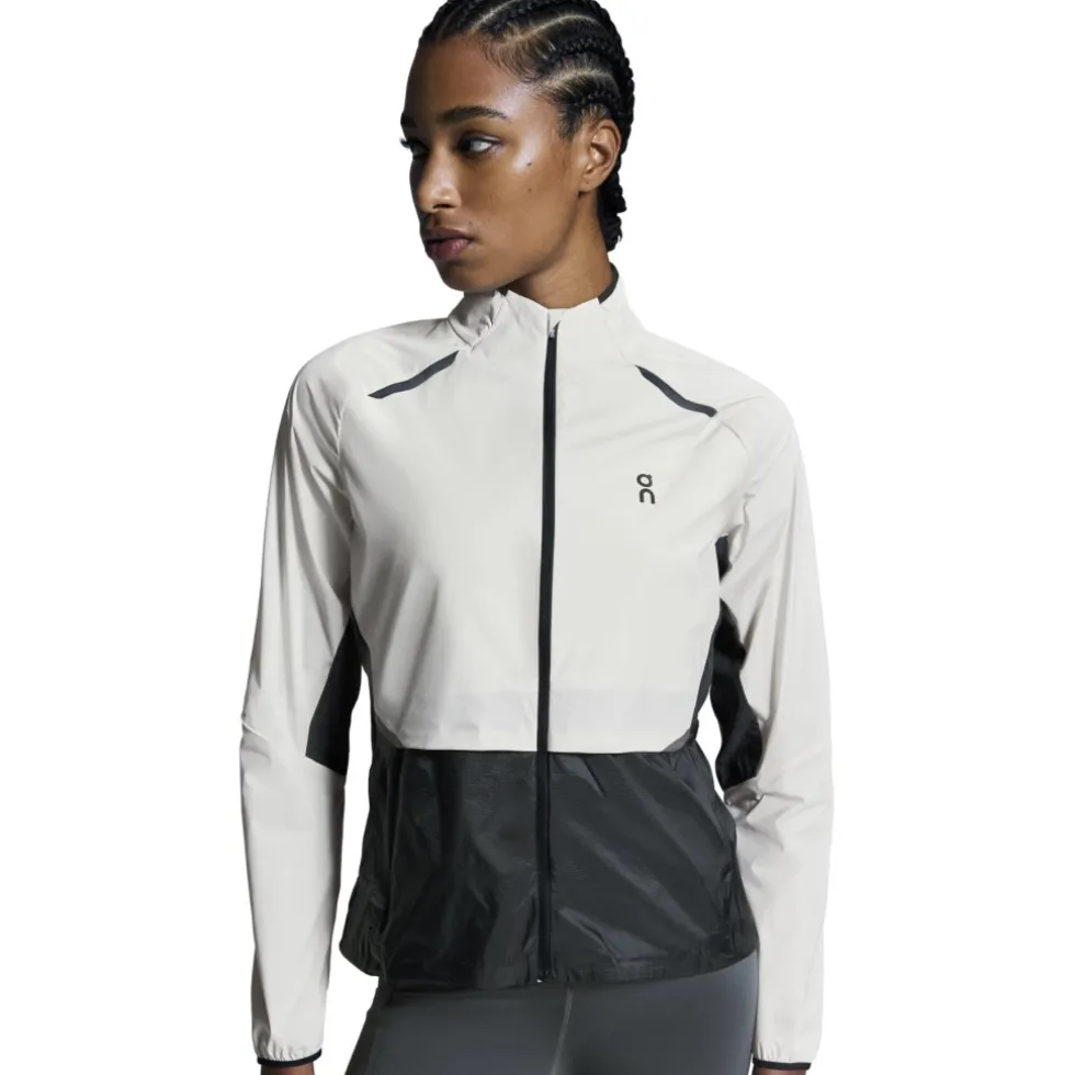 On Weather Hardloopjack Dames - Silver | Eclipse