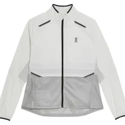 On Weather Hardloopjack Dames - White | Glacier