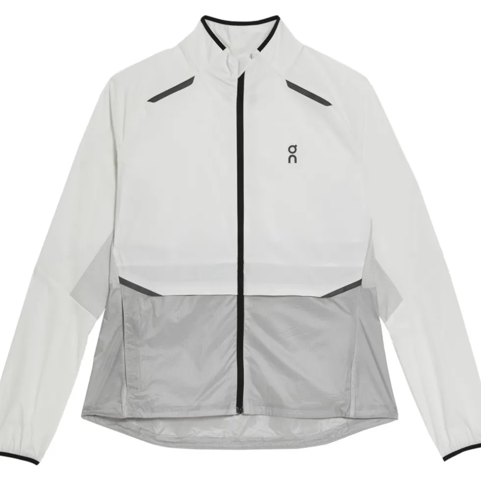 On Weather Hardloopjack Dames - White | Glacier