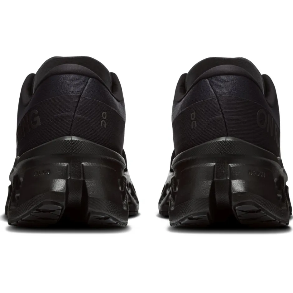 Hardloopschoenen Voor Op De Weg|Hardloopschoenen Heren < On Running On Cloudmonster 3 Hardloopschoenen heren - Breed - Zwart | Zwart