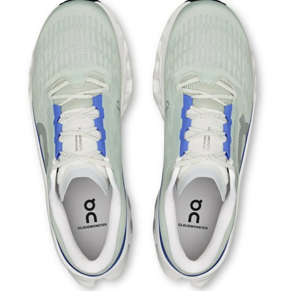 On Cloudmonster 3 Hardloopschoenen heren - Iceberg | Ivory