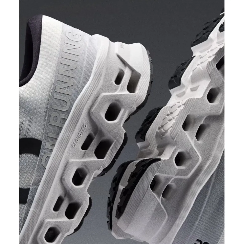 On Cloudmonster 3 Hardloopschoenen dames - Truffle | Ivory
