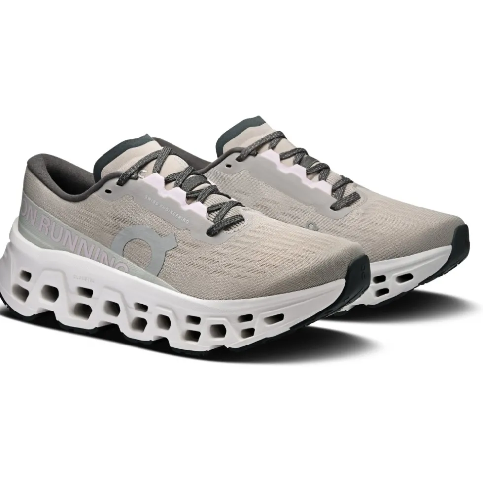 On Cloudmonster 3 Hardloopschoenen dames - Truffle | Ivory