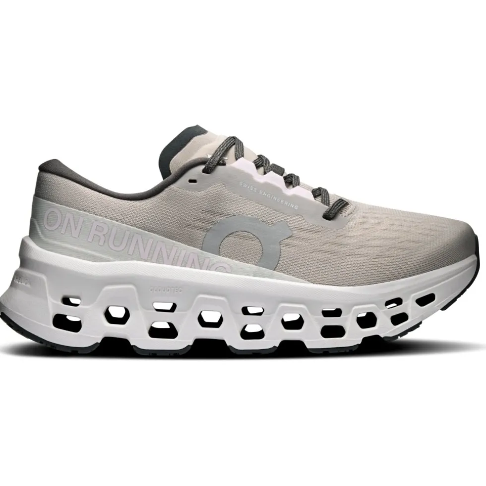 On Cloudmonster 3 Hardloopschoenen dames - Truffle | Ivory