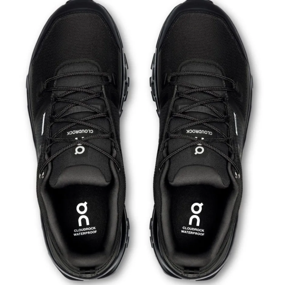 Wandelschoenen|Wandelschoenen < On Running On Cloudrock Low Waterproof Heren Wandelschoenen - Zwart | Zwart