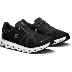 Schoenen < On Running On Cloud 6 Schoenen Dames - Zwart | Wit