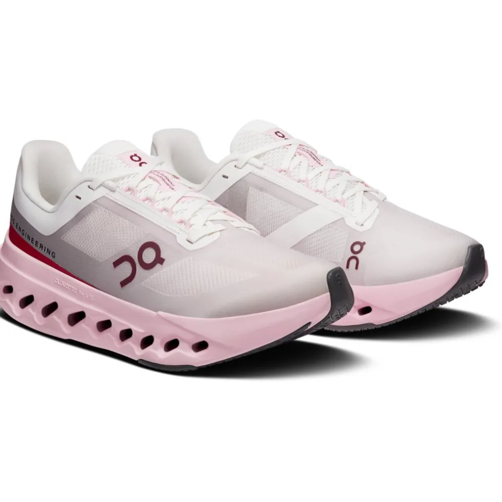On Cloudsurfer Next Dames Hardloopschoenen - Peony | Ivory