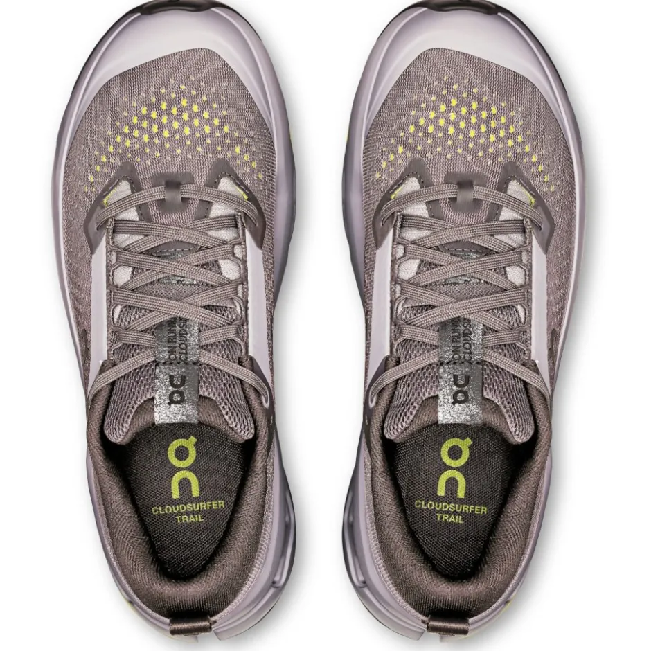 Hardloopschoenen Dames|Schoenen < On Running On Cloudsurfer 2 Trail Running Schoenen Dames - Iron | Lilac