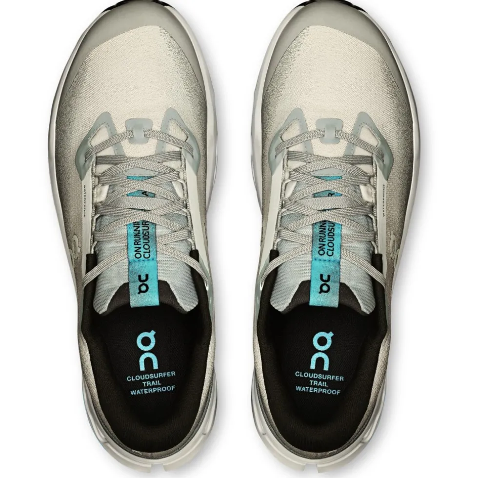 On Cloudsurfer 2 Waterproof Trail Running Schoenen Heren - Apollo | Glacier