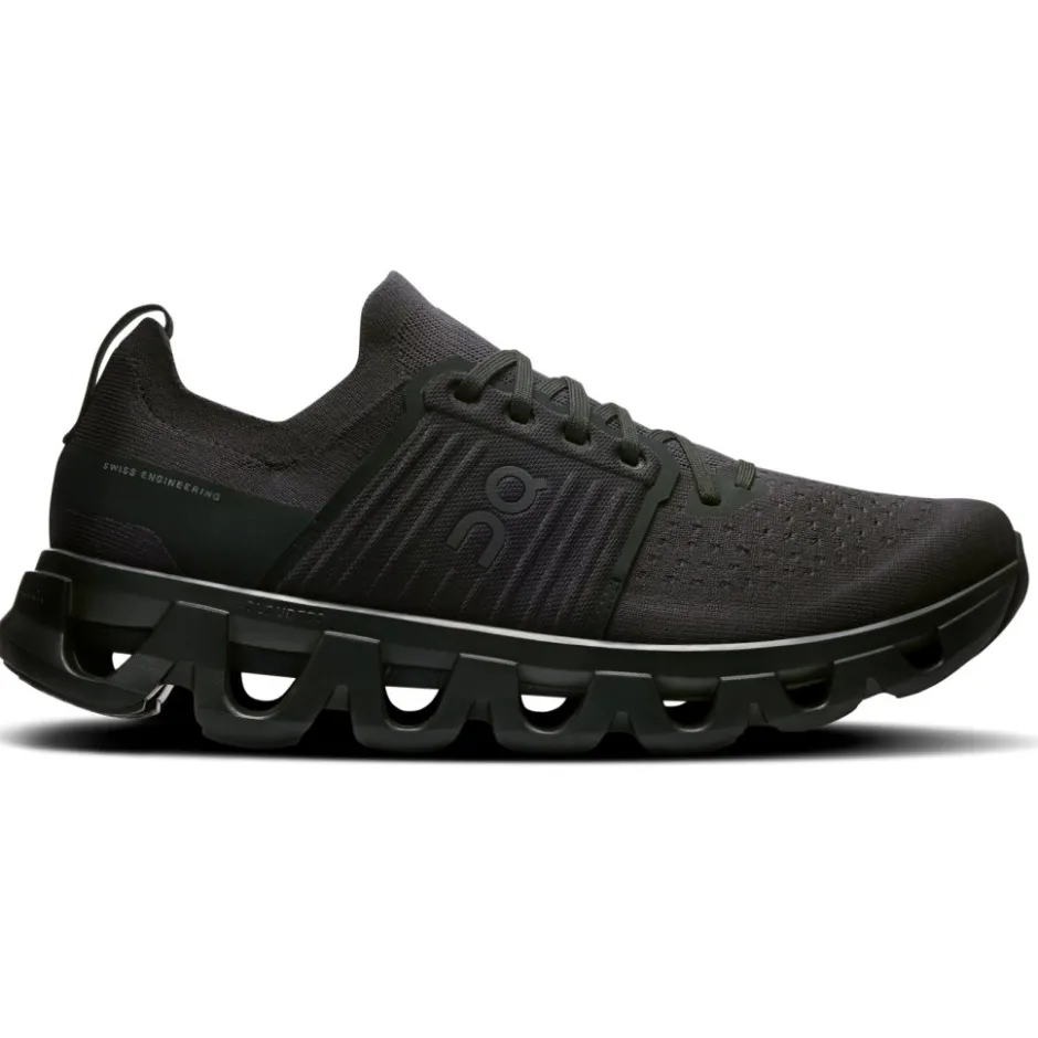 Hardloopschoenen Voor Op De Weg|Hardloopschoenen Heren < On Running On Cloudswift 4 Hardloopschoenen Heren - Black | Eclipse