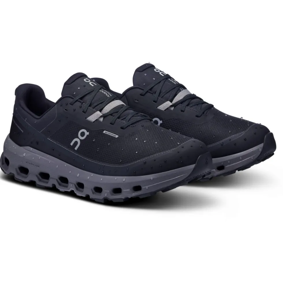 On Cloudvista 2 Waterproof - Heren Trail Hardloopschoenen - Black | Eclipse