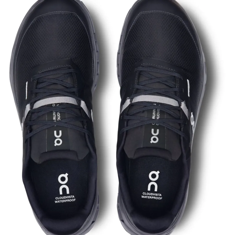 On Cloudvista 2 Waterproof - Heren Trail Hardloopschoenen - Black | Eclipse