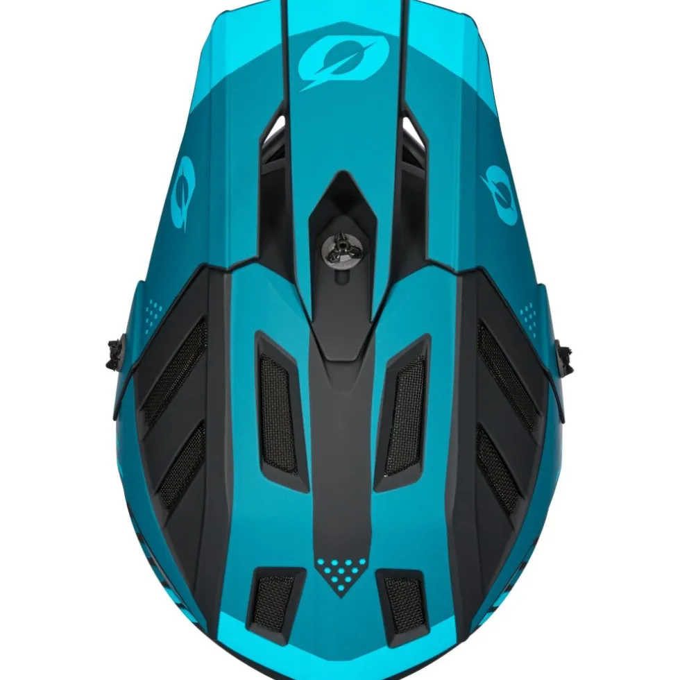O'Neal Backflip Helm - STRIKE V.23 black/teal