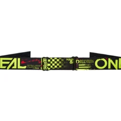 Brillen Kinderen < ONeal O'Neal B-10 Youth Bril Jongere - ATTACK V.24 black/neon yellow - radium blue