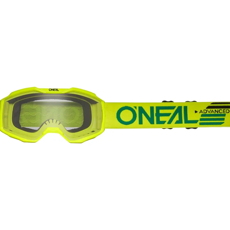 Brillen Kinderen < ONeal O'Neal B-10 Youth Bril Jongere - SOLID V.26 neon yellow - clear