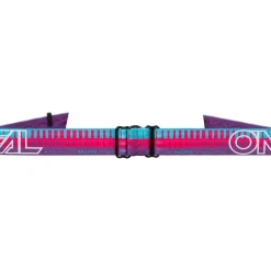O'Neal B-10 Youth Bril Jongere - STRIPED V.26 pink/purple - silver mirror